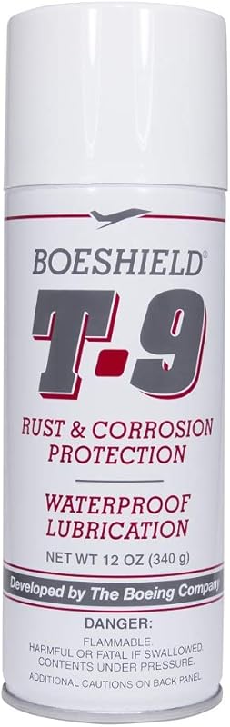 Boeshield T-9: A Waterproof Lubricant Providing Rust and Corrosion Pro