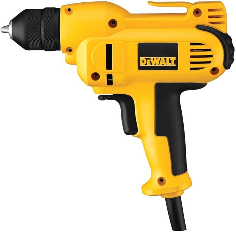 DEWALT 8.0-Amp Corded Electric Drill: Best 3/8-Inch with Variable Spee