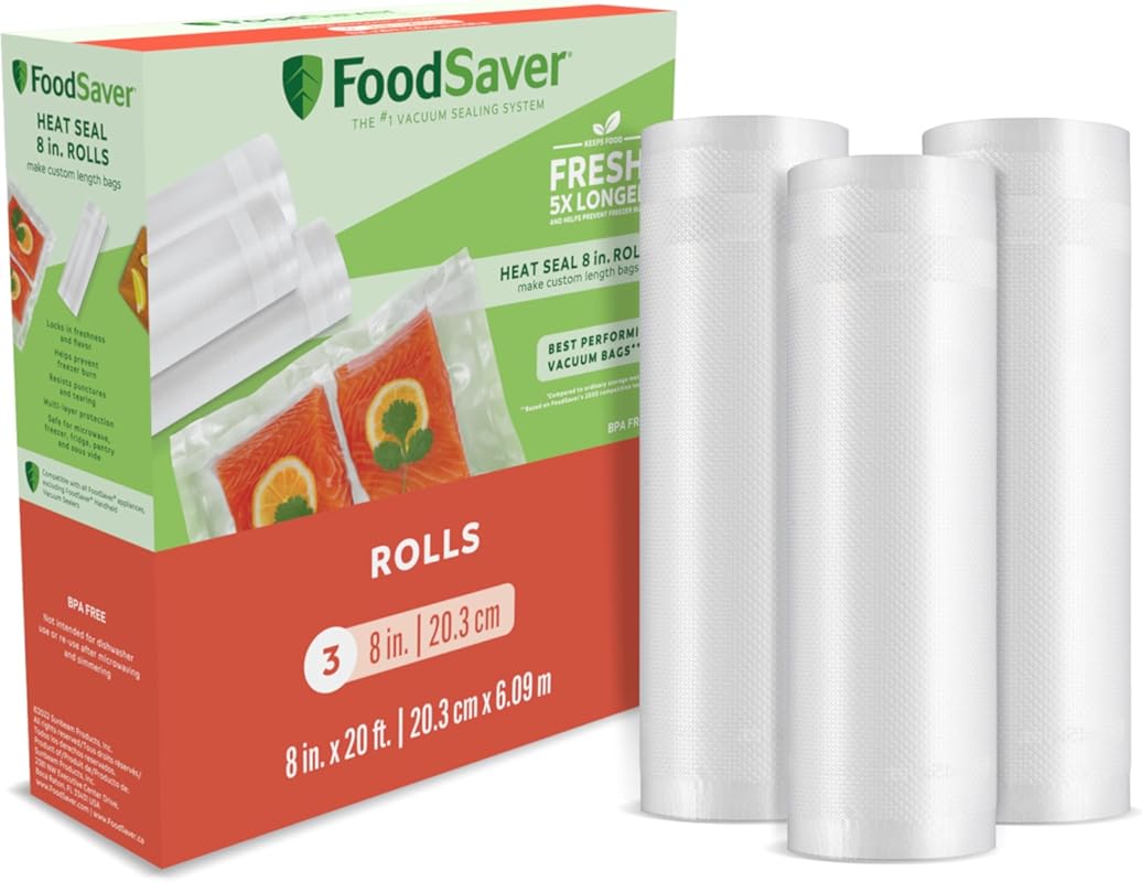 Airtight Vacuum Sealer Bags for Food Storage, Sous Vide, and Meal Prep