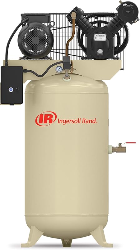 Ingersoll Rand 80-Gallon Industrial Air Compressor, 7.5 HP, 2-Stage fo