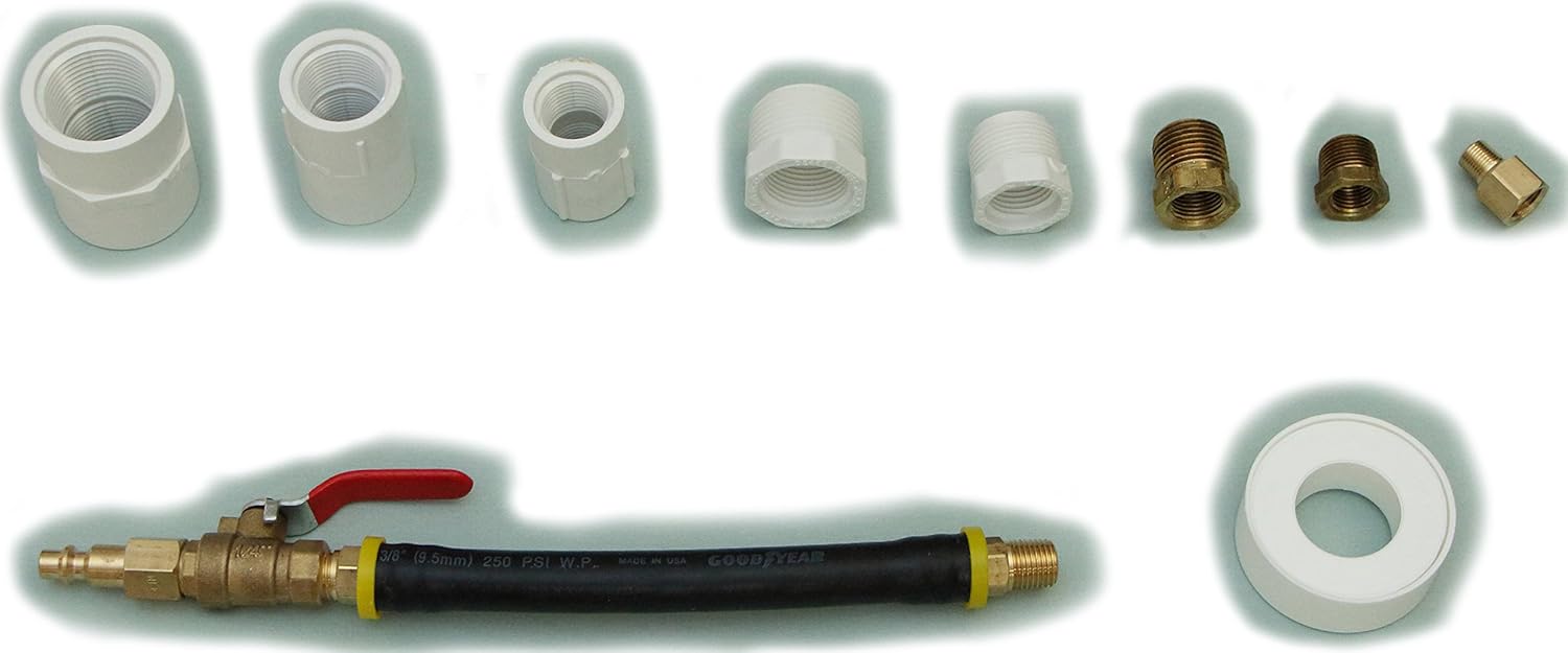 Winterize Sprinkler System Blow Out Adapter: Air Compressor to Nationa