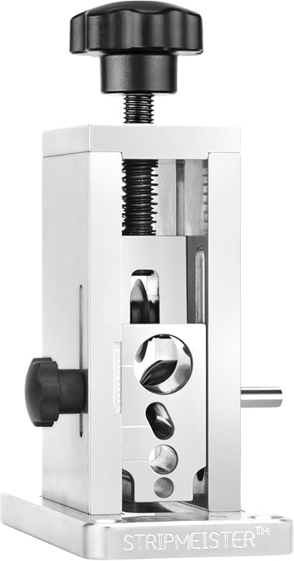 StripMeister Portable Drill-Powered Wire Stripper for Best Wired Drill