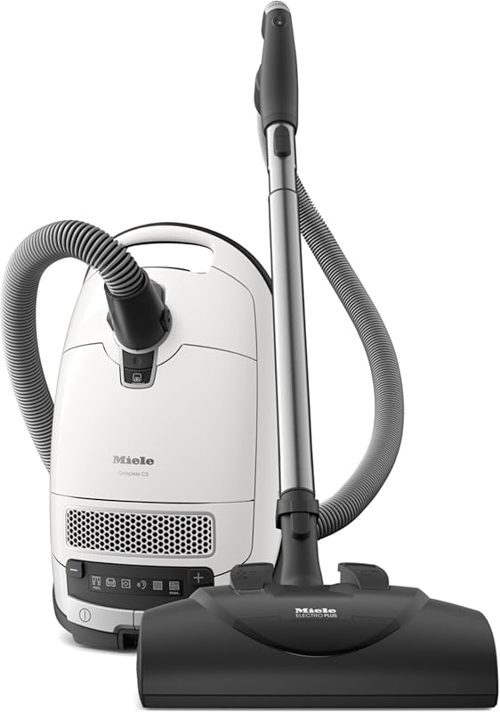 Miele Complete C3 Cat & Dog Canister Vacuum for Pet Hair Removal and D