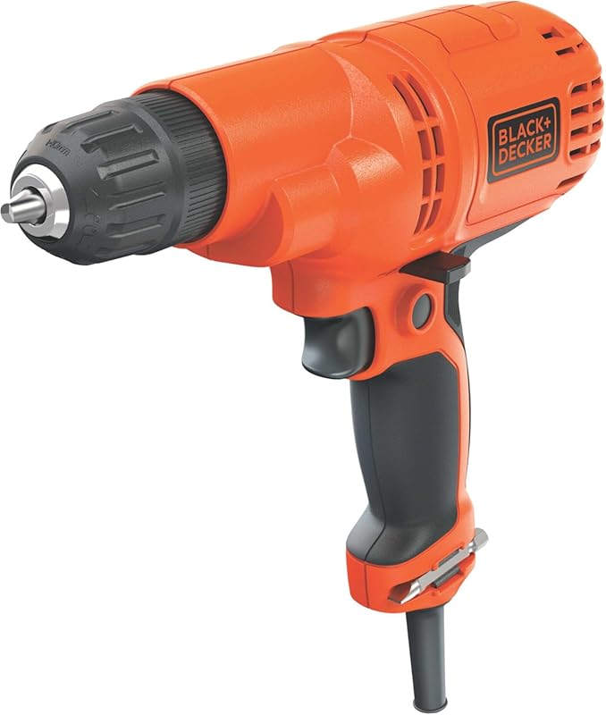 Expert Picks: 5 Best Wired Drills for Unmatched Performance 3 BLACK+DECKER 5.5-Amp 3/8-Inch Wired Drill: Reliable Power for All Your