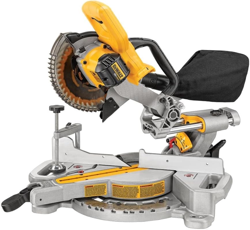 DEWALT 20V MAX 7-1/4-Inch Cordless Miter Saw, Tool Only, for Portable 