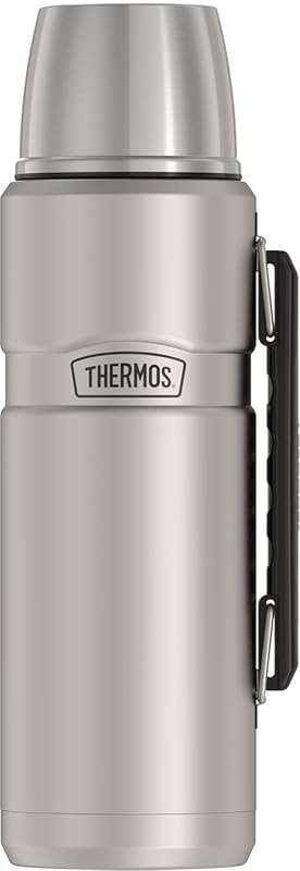 THERMOS Stainless King Vacuum Insulated Coffee Bottle, 40 Ounce, Matte