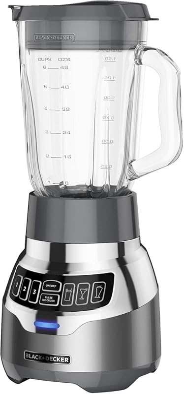 10 Best Quiet Blenders: Expert Picks for a Silent Kitchen 5 BLACK+DECKER PowerCrush Digital Blender with Quiet Technology, Stainle