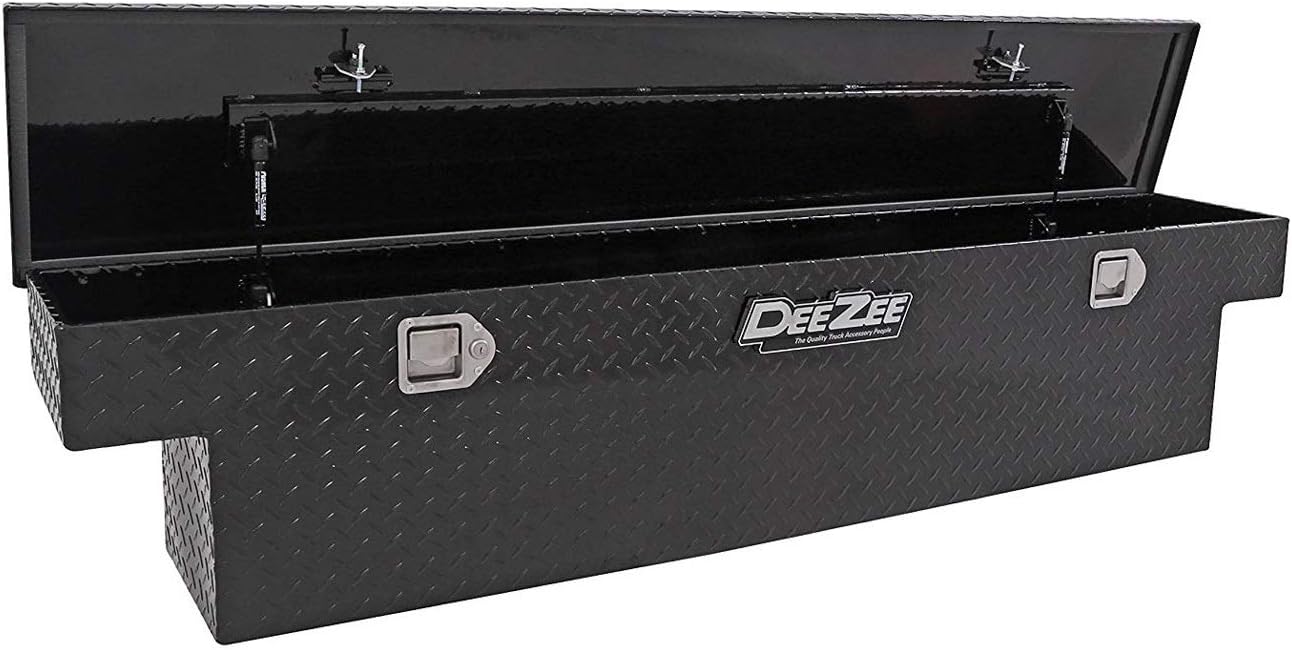 5 Expert Picks: Best Rated Truck Tool Boxes for Quality 5 Dee Zee Gloss Black Crossover Truck Tool Box. Durable Storage for Pick