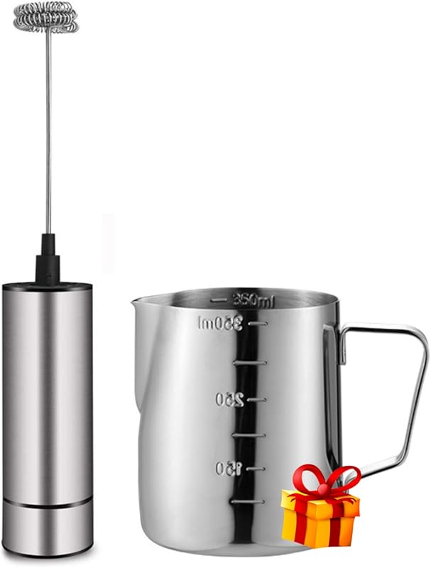 Handheld Battery Operated Coffee Frother for Milk Foaming and Cold Foa