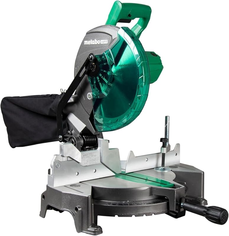 The Metabo HPT 10-Inch 15-Amp Single Bevel Compound Miter Saw suits be