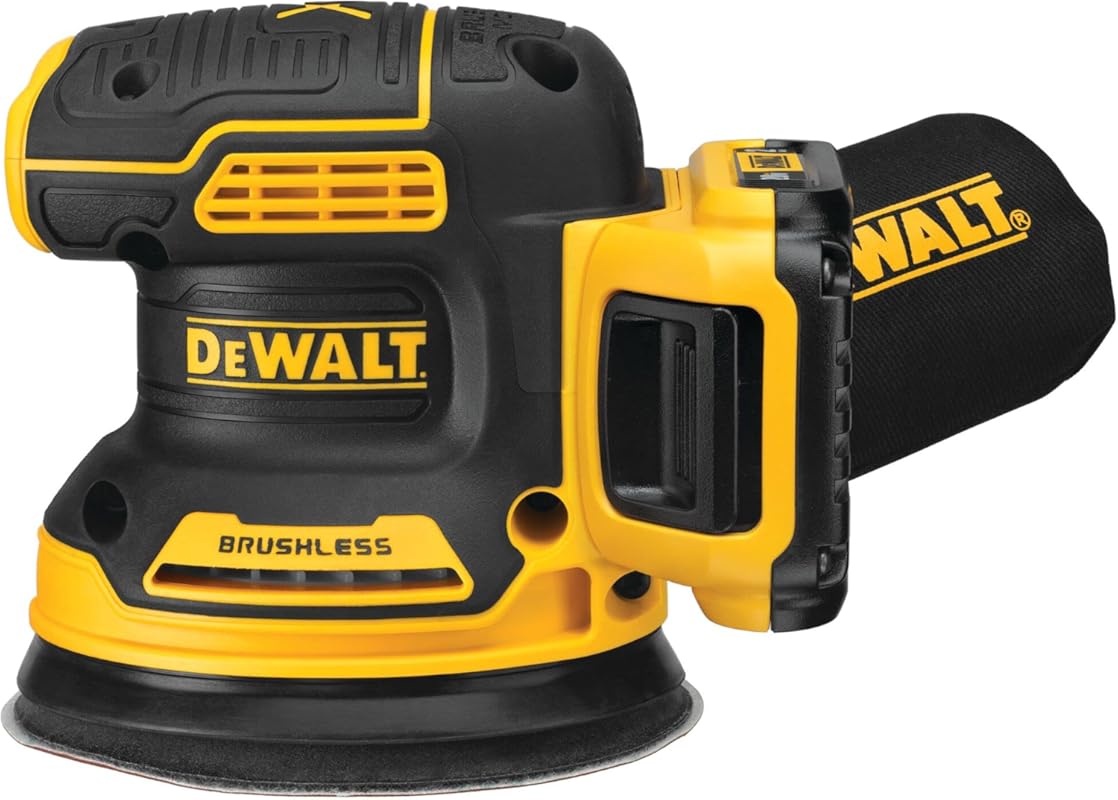 DEWALT 20V MAX Cordless Random Orbital Sander, 5-Inch, Variable Speed,