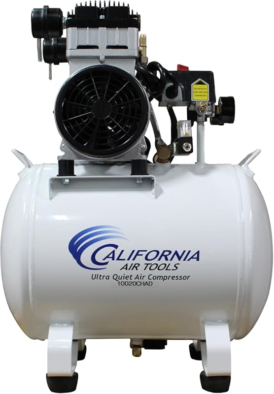 California Air Tools 10 Gallon Portable Ultra Quiet 70 dB Oil-Free Air