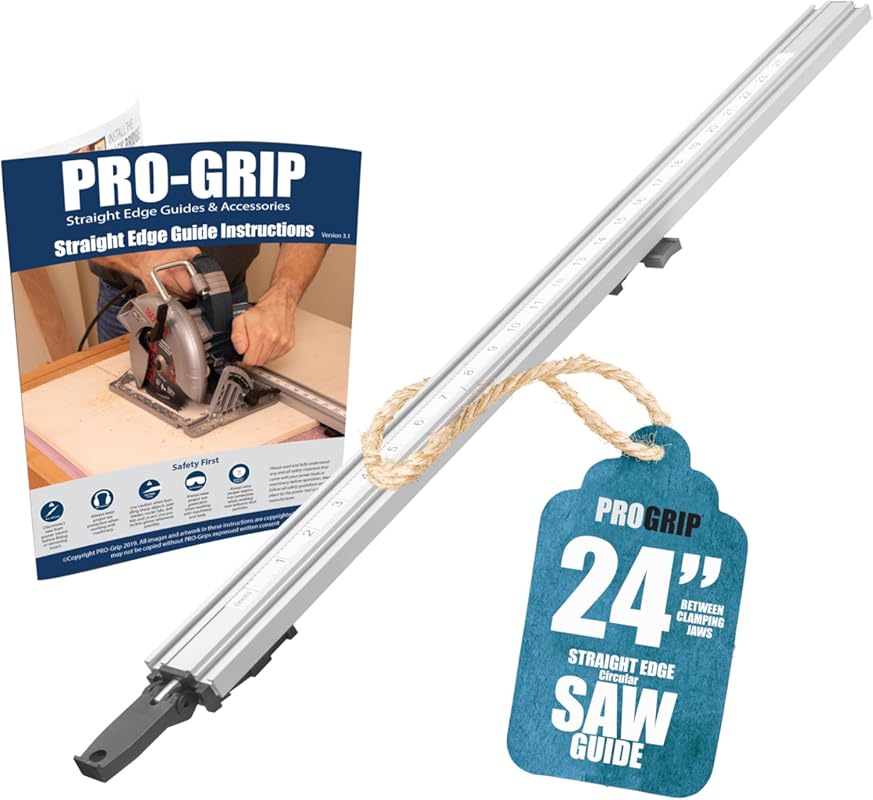 5 Best Straight Edge for Circular Saw: Expert Picks for Precision 6 ProGrip Straight Edge Clamp for Circular Saws: Cutting Large Plywood S