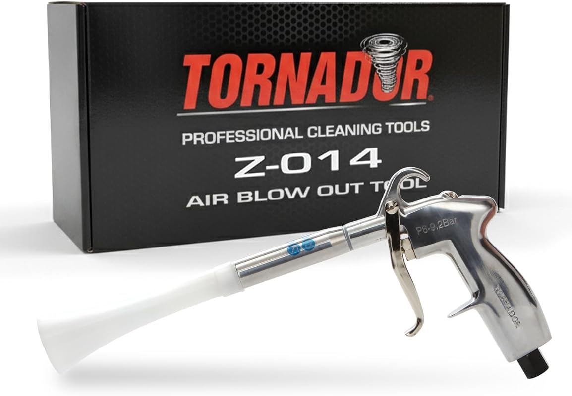 5 Best Air Compressors for Tornador: Top-Rated & Reviewed 6 Tornador Z-014 Air Blow Out Tool for Detailing: Cleans and Dries Hard-