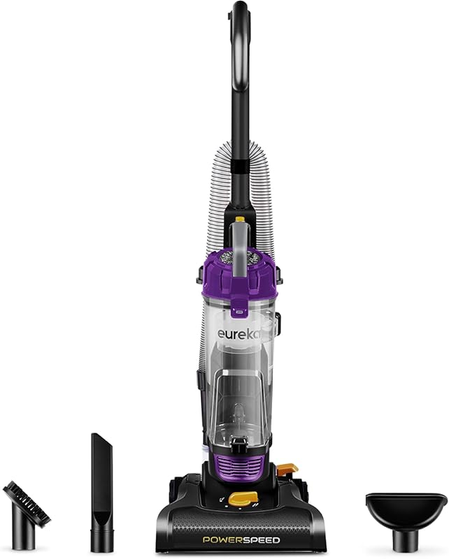 Eureka PowerSpeed Bagless Upright Vacuum Cleaner with Strong Suction f