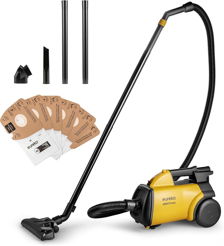 Expert Review: 5 Best Vacuums for Hard Floors Worth Investing In 1 Eureka Canister Vacuum Cleaner: Lightweight and Powerful for Excellent