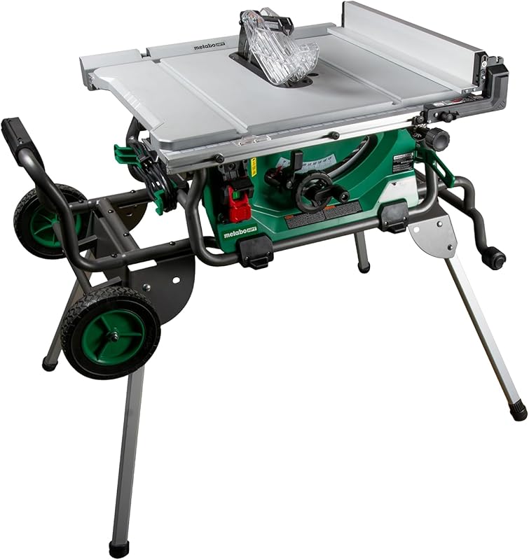 Top 5 Best Contractors Table Saws: Expert Picks for Quality & Power 5 Metabo HPT 10-Inch Table Saw, 15-Amp, with Excellent Rip Capacity and