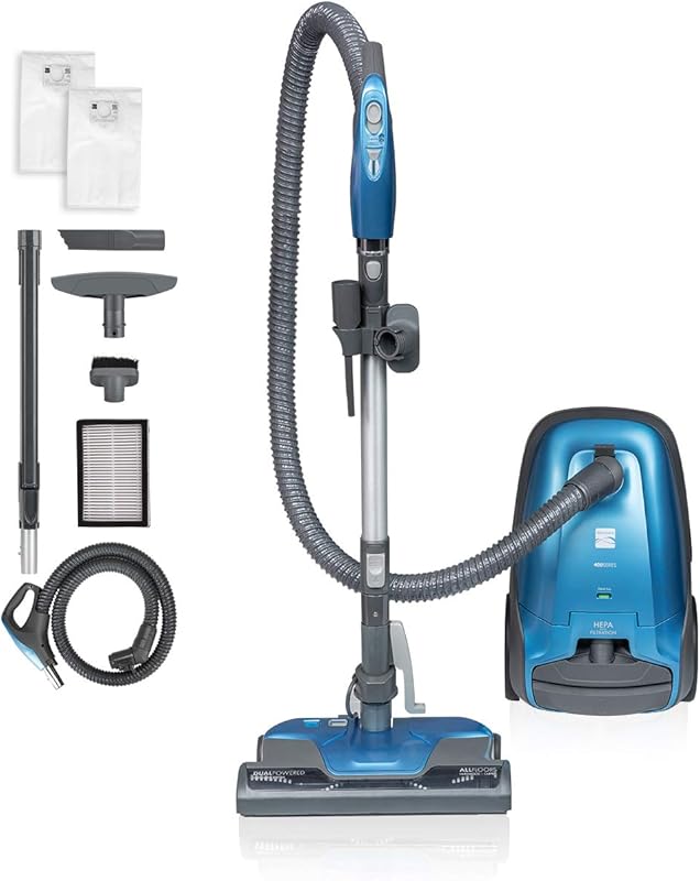 Top 5 Best Rated Canister Vacuums: Our Expert Picks 3 Kenmore Lightweight Bagged Canister Vacuum for Pets with HEPA Filter a