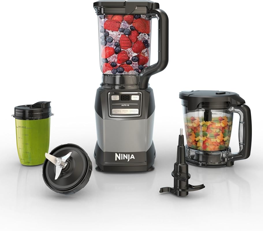 10 Best Blenders for Veggie Smoothies: Expert-Vetted Picks 10 Ninja AMZ493BRN Kitchen System: 1200W Motor, Auto-iQ, 72oz Pitcher, Id