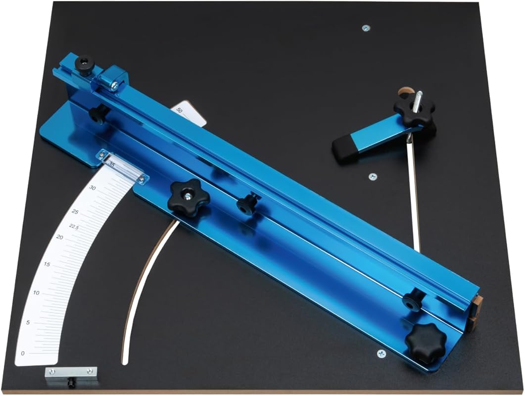 POWERTEC Table Saw Crosscut Sled Kit for Woodworking Projects, Ensurin