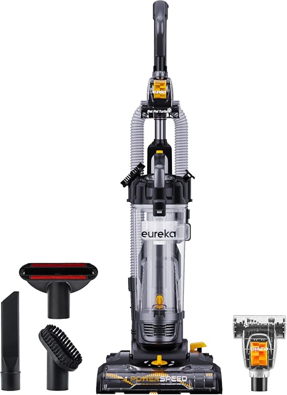 5 Best Reasonably Priced Vacuum Cleaners: Top Picks for Value & Qua... 1 EUREKA PowerSpeed Lightweight Upright Vacuum Cleaner for Carpet and Ha