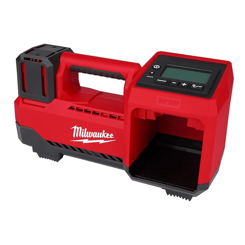 Milwaukee M18 Portable Tire Inflator Air Compressor, Ideal for Automot