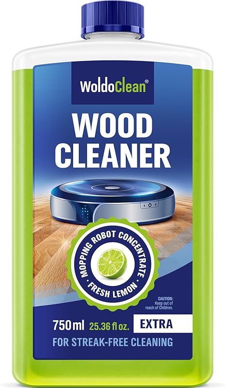 WoldoClean Robot Mop Floor Cleaner Concentrate - safe for Sealed Hardw