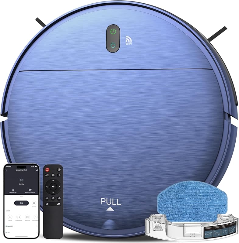 5 Best Pet Robot Vacuums: Expert Picks for a Fur-Free Home 2 ZCWA Robot Vacuum and Mop Combo for Pet Hair. WiFi, 4 Cleaning Modes,