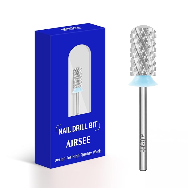 Tungsten Carbide 4XC Round Top Barrel Electric Nail Drill Bit for Fast