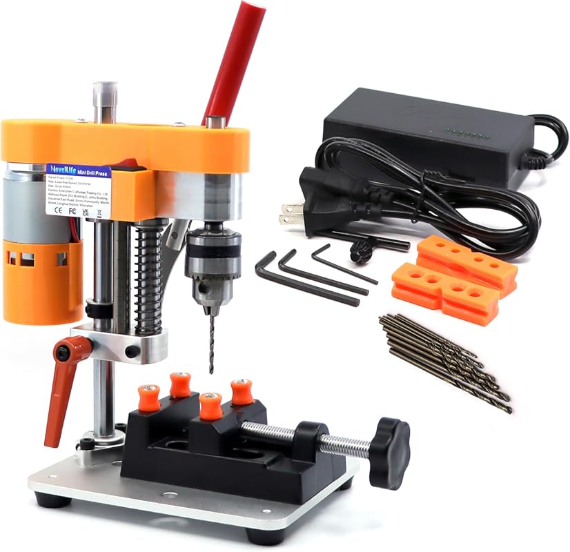 Precision Mini Benchtop Drill Press for Metal, Wood, DIY, and Jewelry 