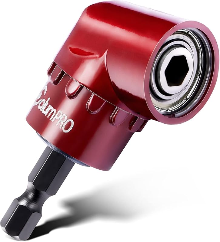 1/4 Inch 105 Degree Right Angle Drill Attachment with Quick Change Hex