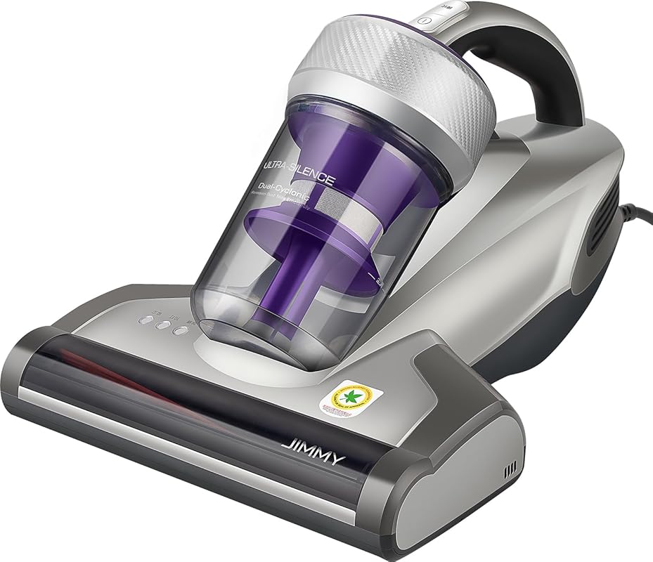Top 5 Best Vacuums for Dust Mites: Expert-Tested & Approved 1 Jimmy Anti-Allergen Handheld Mattress Vacuum with UV-C Light and Heat