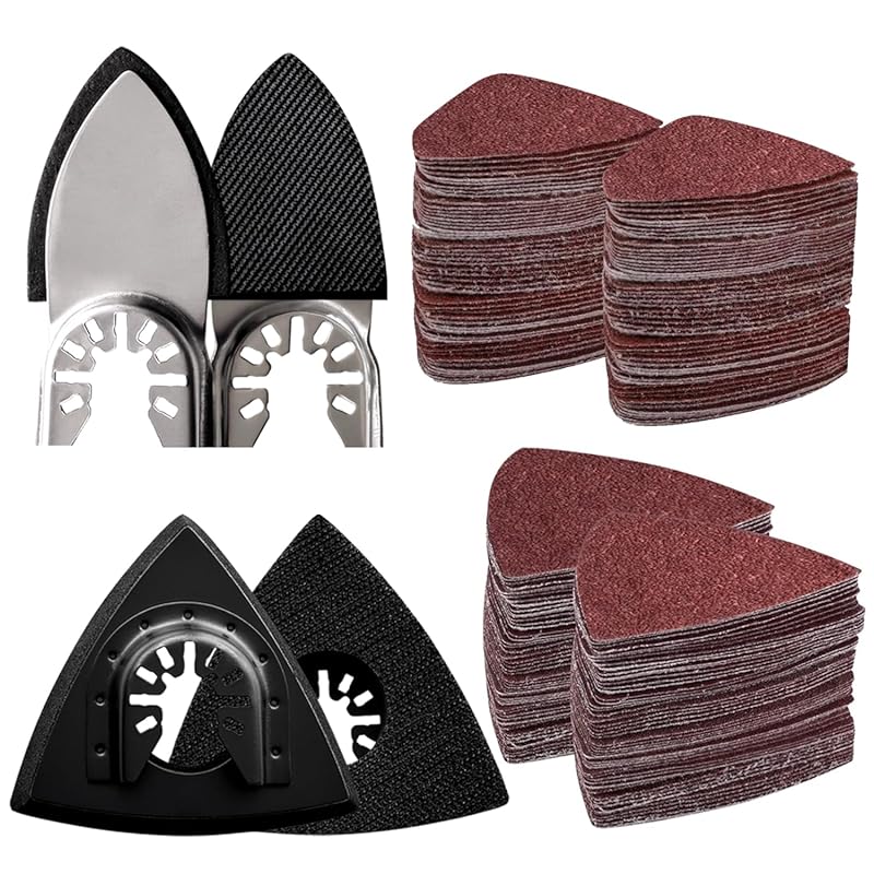 5 Best Oscillating Sanders: Expert-Approved for Flawless Finish 5 Oscillating Tool Detail Sanding Pads and Sandpaper Kit for Wood and Pl