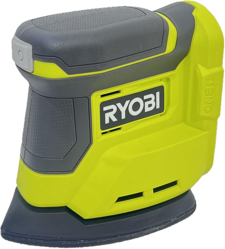 RYOBI 18V Cordless Corner Cat Finish Sander, Ideal for Detailed Woodwo