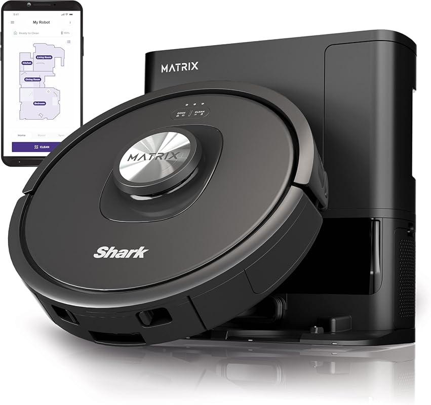 Shark RV2310AE Matrix Self-Emptying Robot Vacuum with 45-Day Bagless D