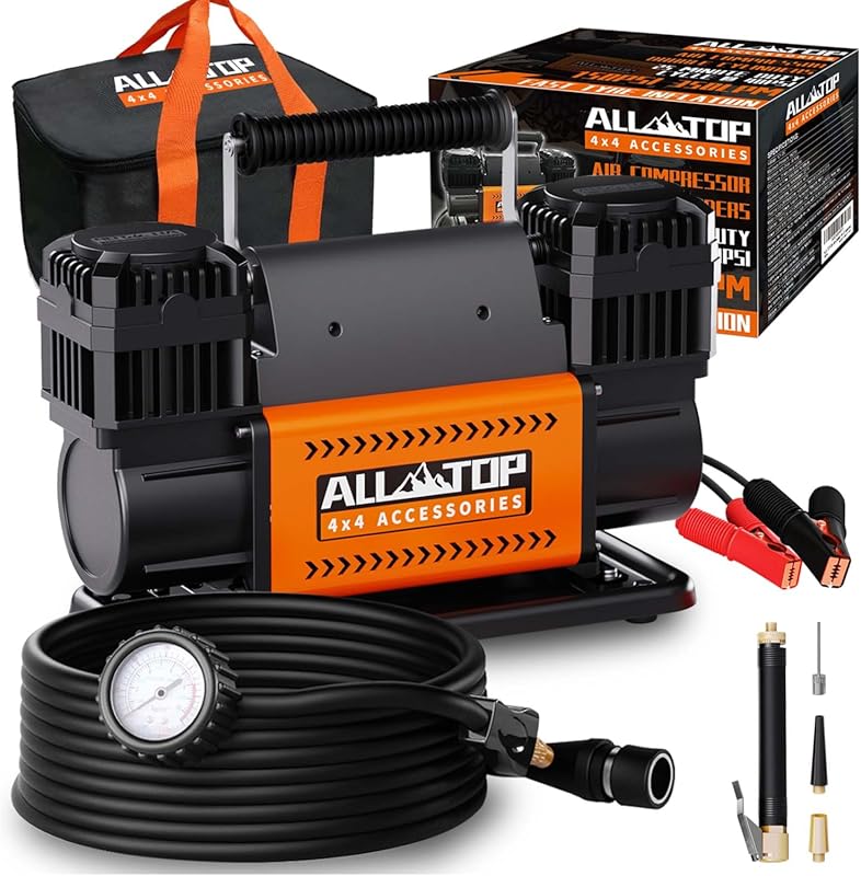 5 Best 12V Air Compressor 4WD: Expert Picks for Quality 4 12V Dual Cylinder Portable Offroad Air Compressor for 4x4 Trucks, High