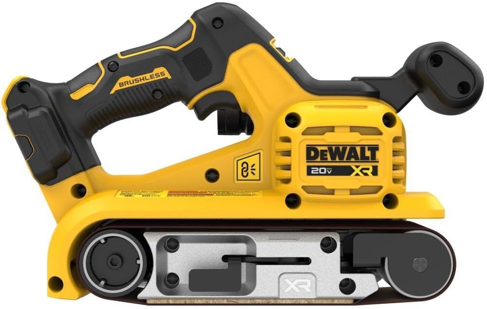 Top 5 Cordless Belt Sanders: Expert Picks for Power & Precision 6 DEWALT 20V MAX* Belt Sander, Cordless, Brushless, Tool Only
