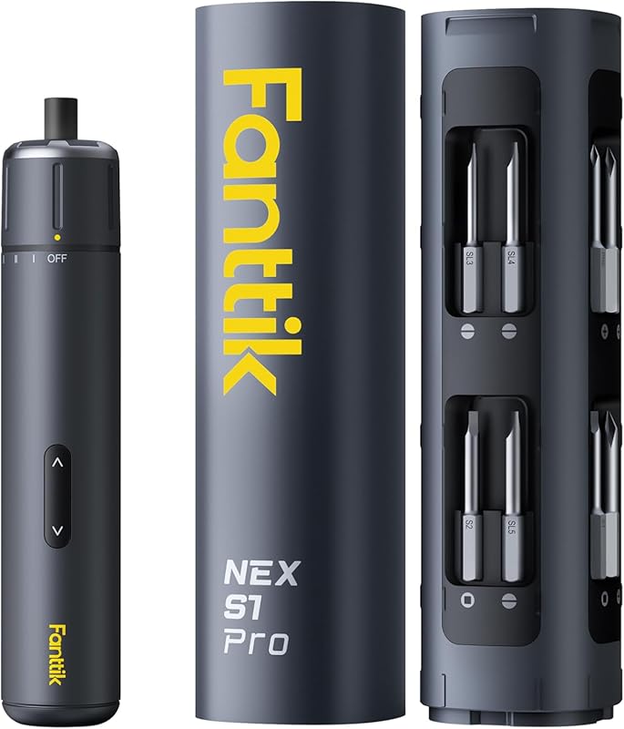 Fanttik S1 Pro Electric Screwdriver: 6 N.m Torque, 2000mAh Battery, 16