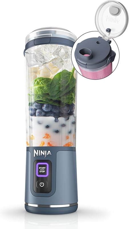 Best 10 Portable Blenders: Our Top Expert Picks for Quality 3 Ninja BC151NV Blast Portable Blender, Cordless, 18oz. Vessel, Personal