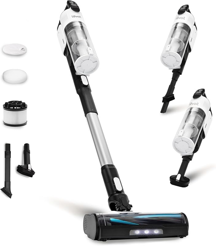 7 Best Vacuums For Tile Floors: Expert Picks for Top Performance 2 LEVOIT Cordless Stick Vacuum with Powerful Suction and Tangle-Resistan