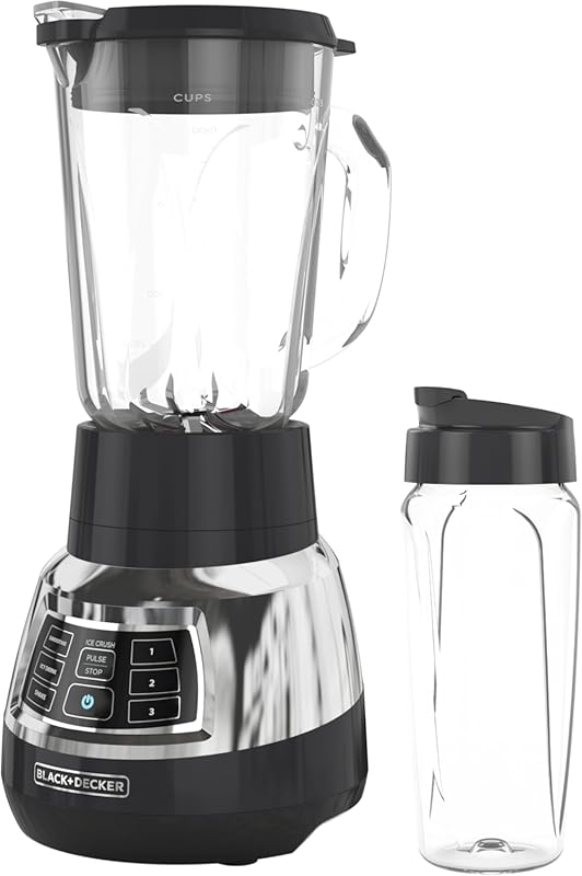 10 Best Quiet Blenders: Expert Picks for a Silent Kitchen 4 Black+Decker Quiet Blender: 6-Cup Cyclone Glass Jar, Serrated Blade, w