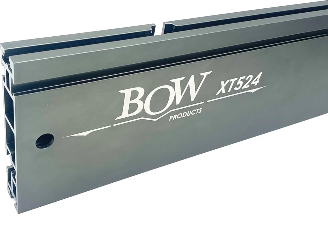 BOW XTENDER 24-inch T-Track Table Saw Fence System for Portable and Be