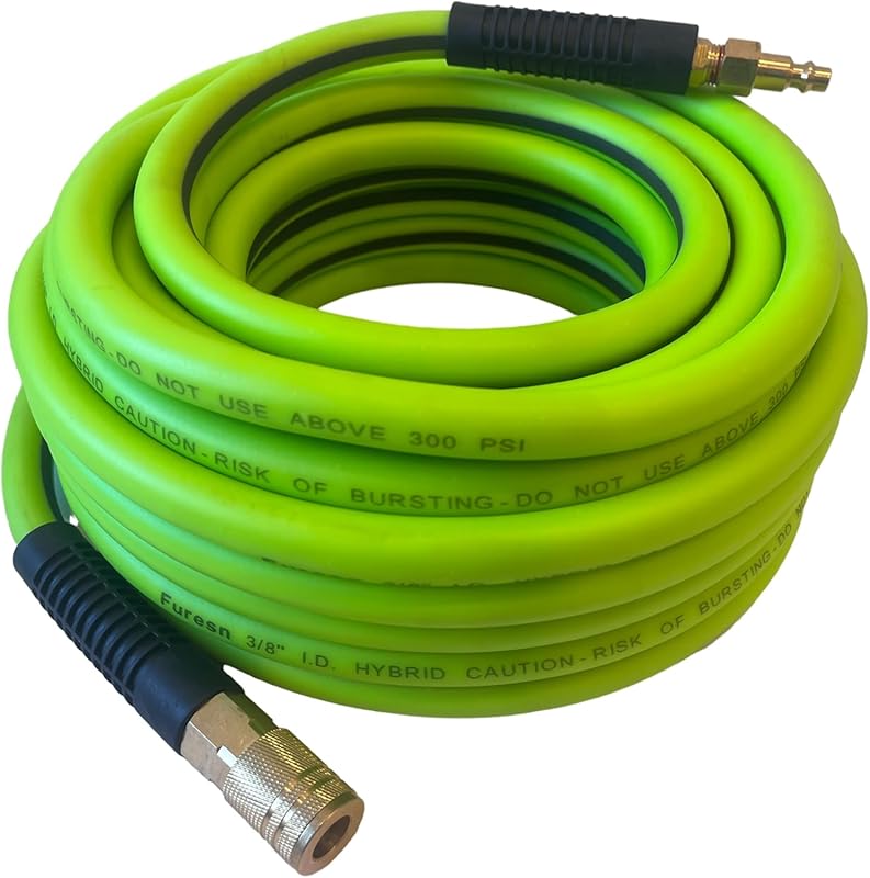 Heavy-Duty Hybrid Air Compressor Hose: 3/8