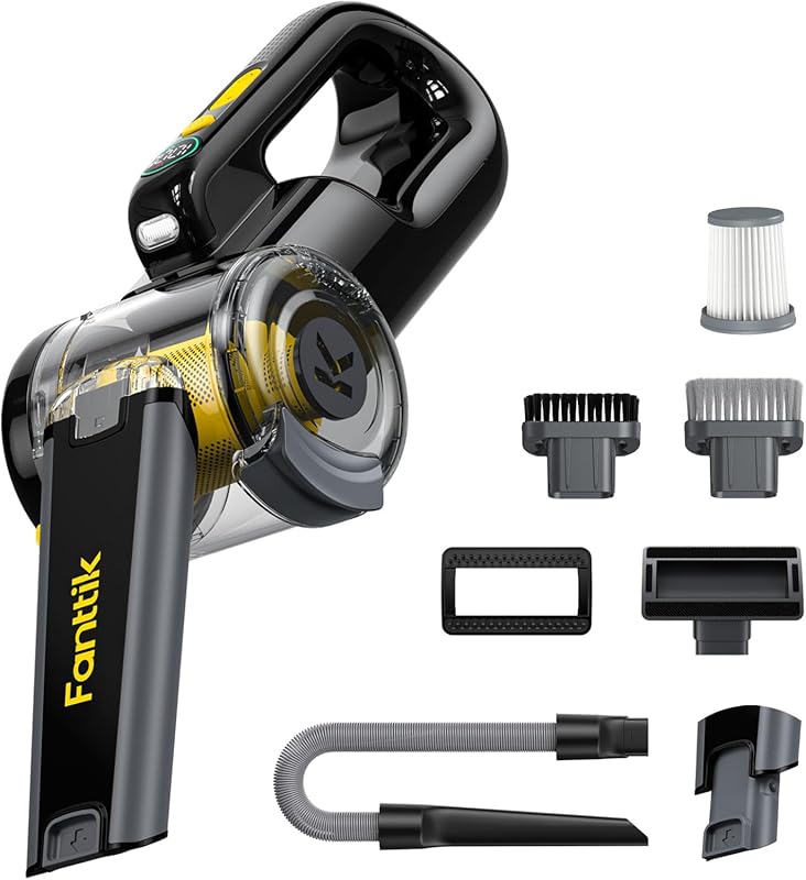 5 Best Car Detailing Vacuums: Professional-Grade Clean 3 Best Fanttik Fold Cordless Handheld Car Vacuum for Detailing with Stro