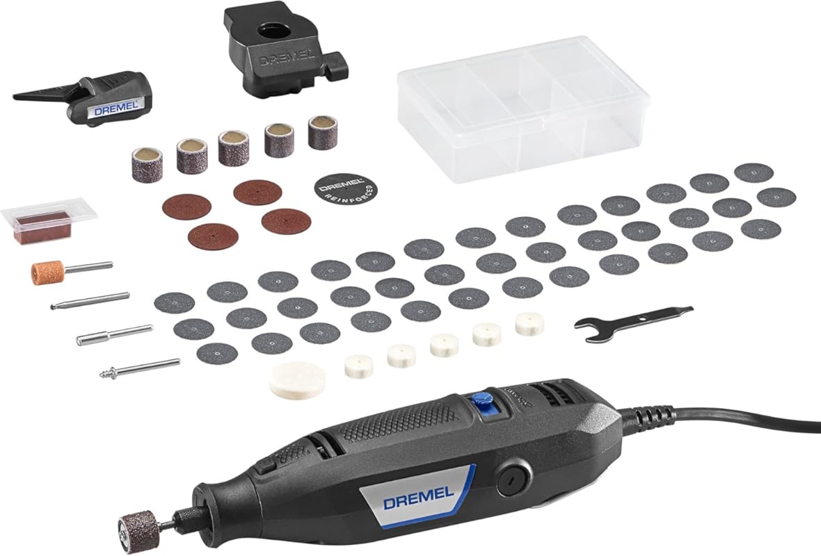 Dremel 3100-2/60 Variable Speed Rotary Tool Kit with 2 Attachments and