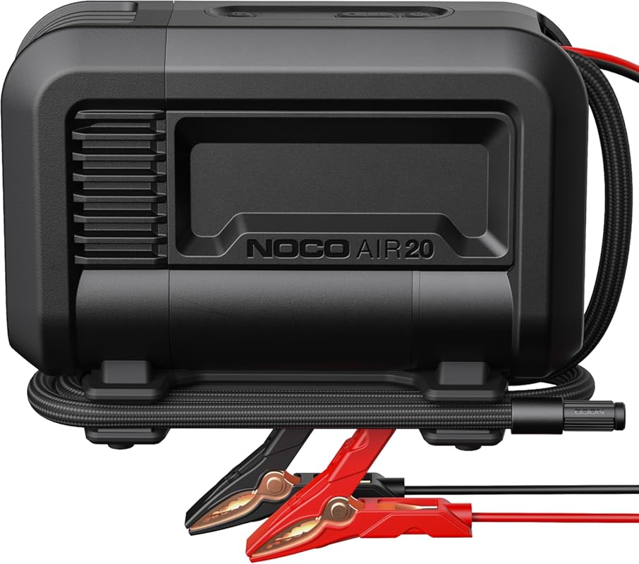 NOCO AIR20 Portable Air Compressor: 12V Tire Inflator with Digital Gau
