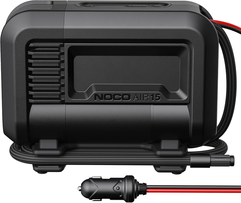 NOCO AIR15 12V Portable Tire Inflator: Fast Air Compressor with Digita