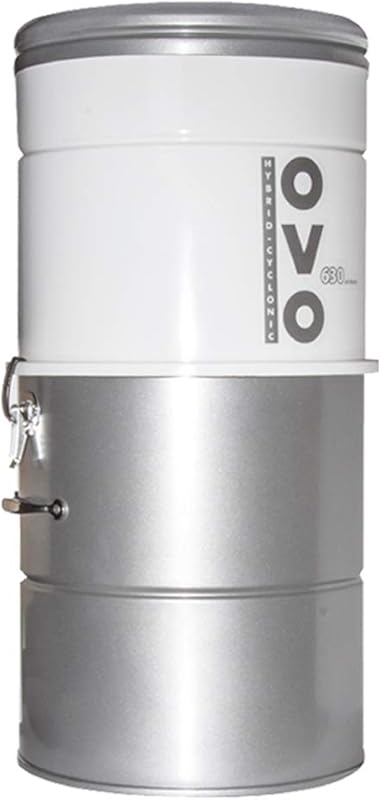 OVO 630 Airwatts Central Vacuum System: Hybrid Filtration, 7500 sq.ft.