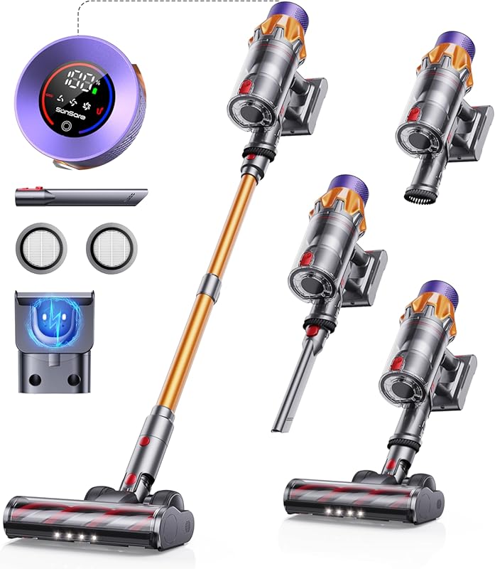 5 Best Vacuum Cleaners: Expert Picks for Wood Floors & Carpets 2 Cordless Stick Vacuum Cleaner for Pet Hair, Wood Floors, and Carpets w