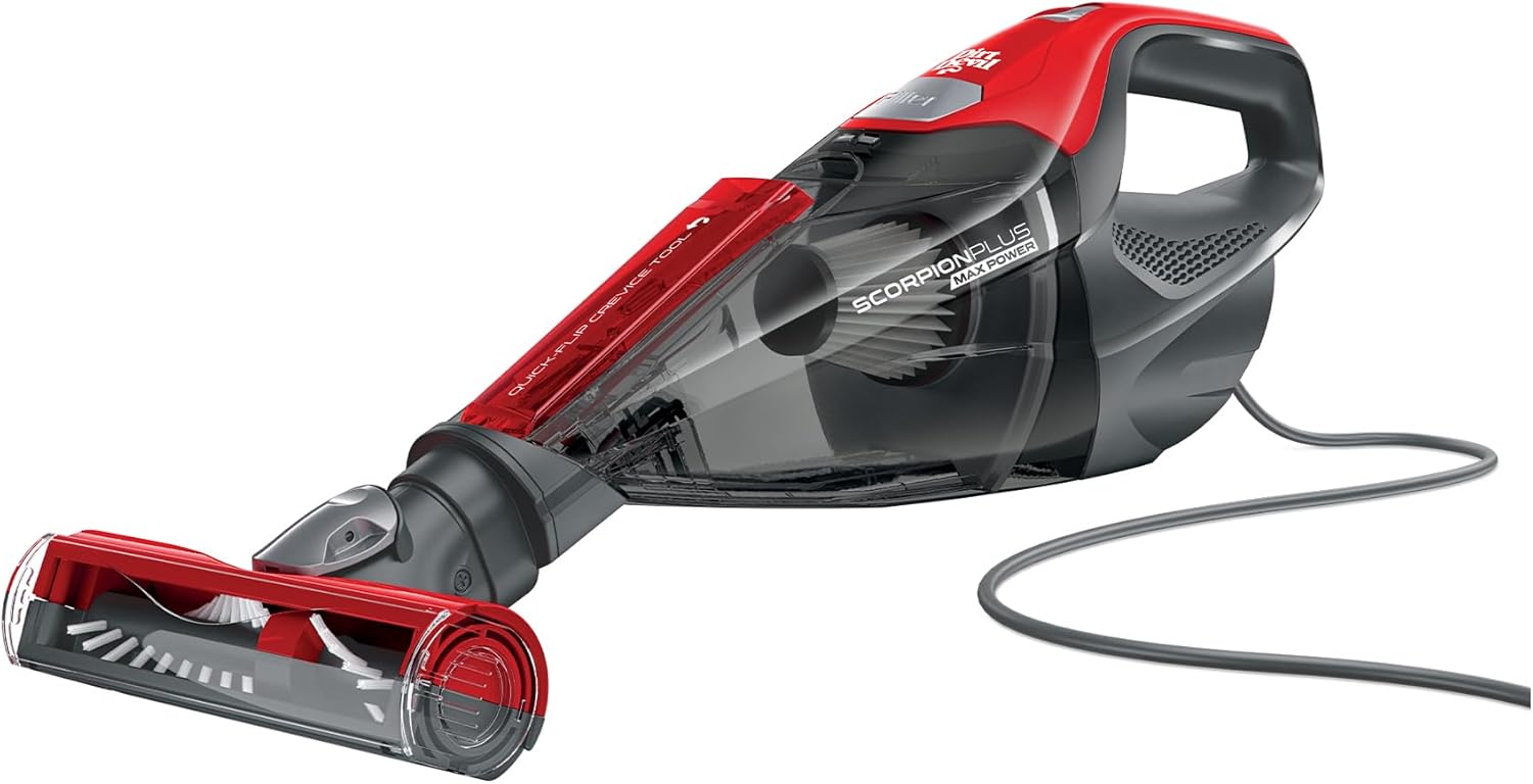 Dirt Devil Scorpion Plus Corded Handheld Vacuum with Powerful Suction 